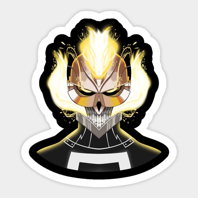 Robbie Reyes Rider Sticker by lexxclark